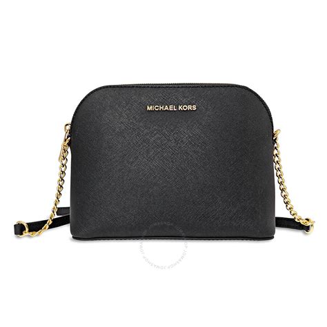 michael michael kors cindy large saffiano leather crossbody|Michael Kors saffiano bag black.